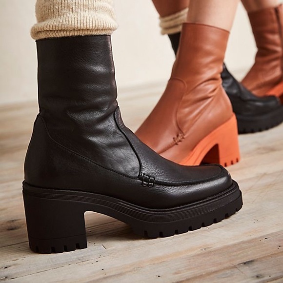 FREE PEOPLE Penny Second Skin Ankle Boots